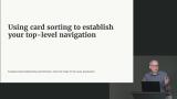 Card Sorting to Top-Level Navigation