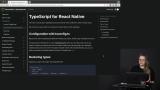 TypeScript for React Native