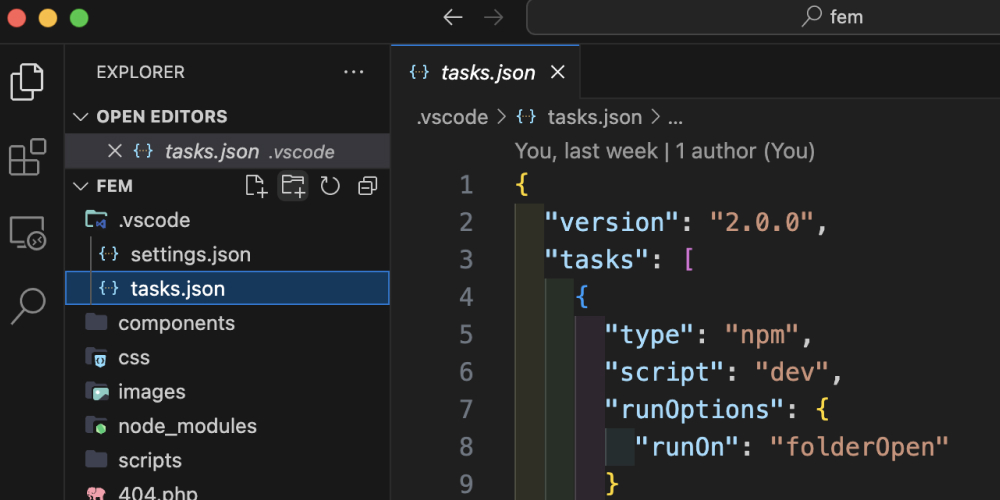 Post Thumbnail for Make VS Code Automatically Run Your Project Startup Commands When You Open That Project’s Folder